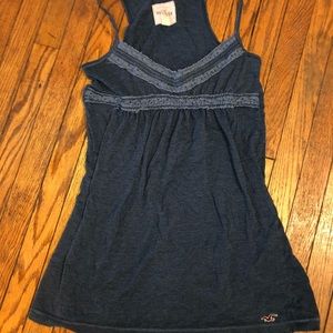 Blue Hollister tank